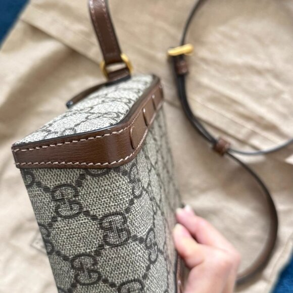 Authentic Gucci Horsebit 1955 mini crossbody bag - Picture 7 of 7